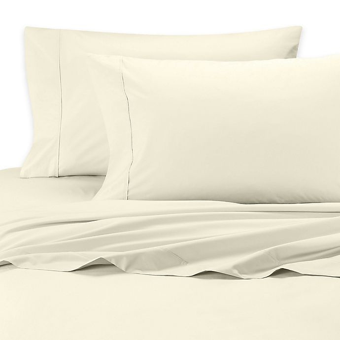 slide 1 of 1, SHEEX 100% Viscose Made from Bamboo Standard Pillowcases - Ivory, 2 ct