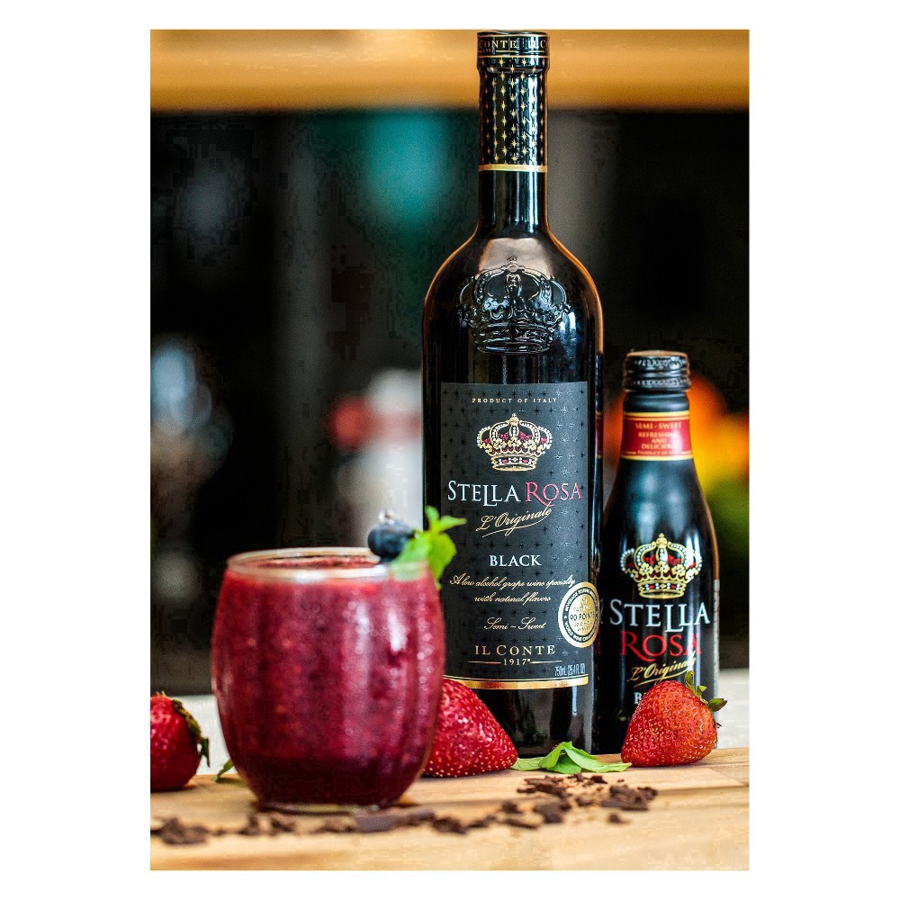 slide 62 of 95, Stella Rosa Black Semi-Sweet Red Wine 750 ml, 750 ml