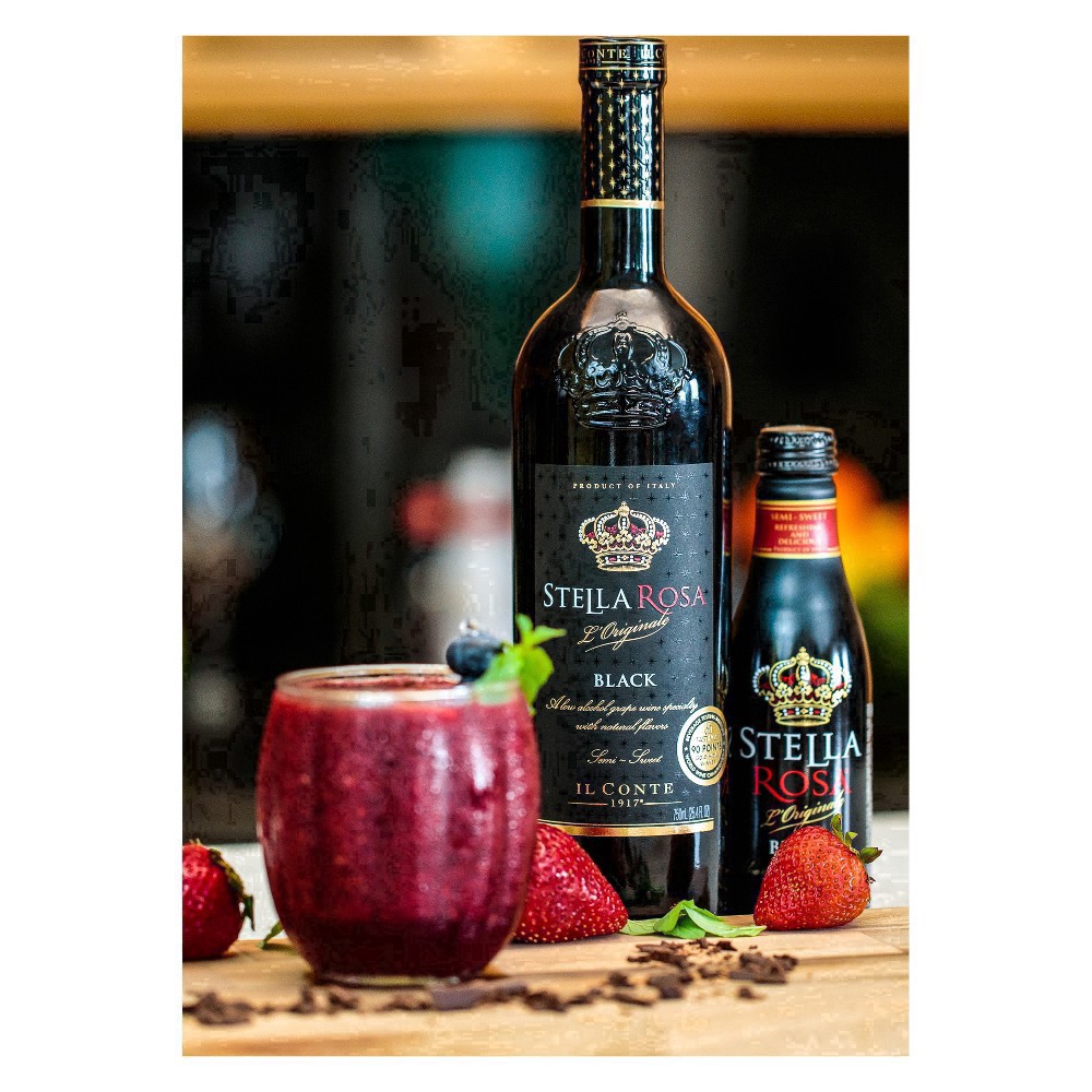 slide 68 of 95, Stella Rosa Black Semi-Sweet Red Wine 750 ml, 750 ml