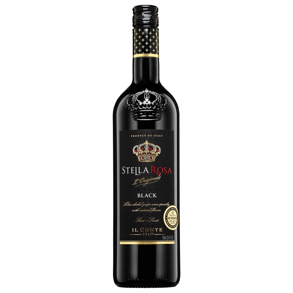 slide 1 of 95, Stella Rosa Black Semi-Sweet Red Wine 750mL, 25.4 fl oz
