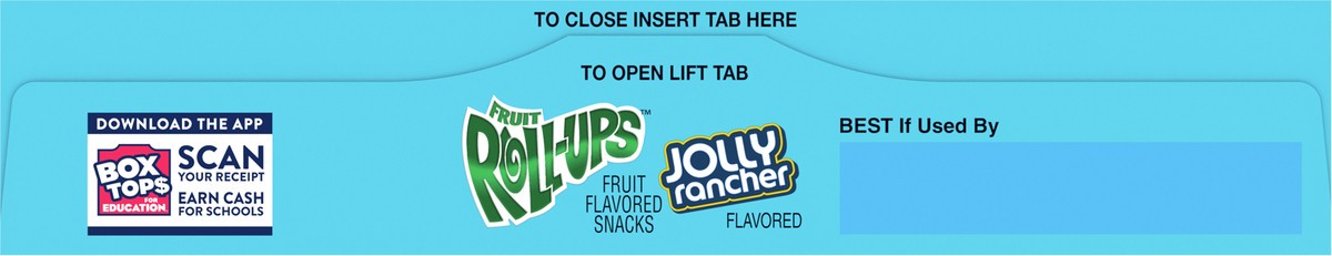 slide 7 of 9, Fruit Roll-Ups Betty Crocker Fruit Snacks, Jolly Rancher Fruit Roll-Ups, 10 ct, 5 oz, 10 ct