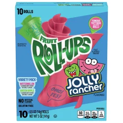 Betty Crocker Fruit Roll-Ups, Jolly Rancher Variety
