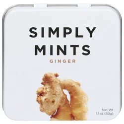Simply Mints Ginger Mints 1.1 oz