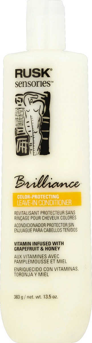 slide 2 of 2, Rusk Sensories Brilliance Color Protecting Leave-in Cream Conditioner, 13.5 fl oz