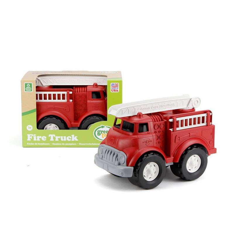 slide 2 of 8, Green Toys Fire Truck, 1 ct