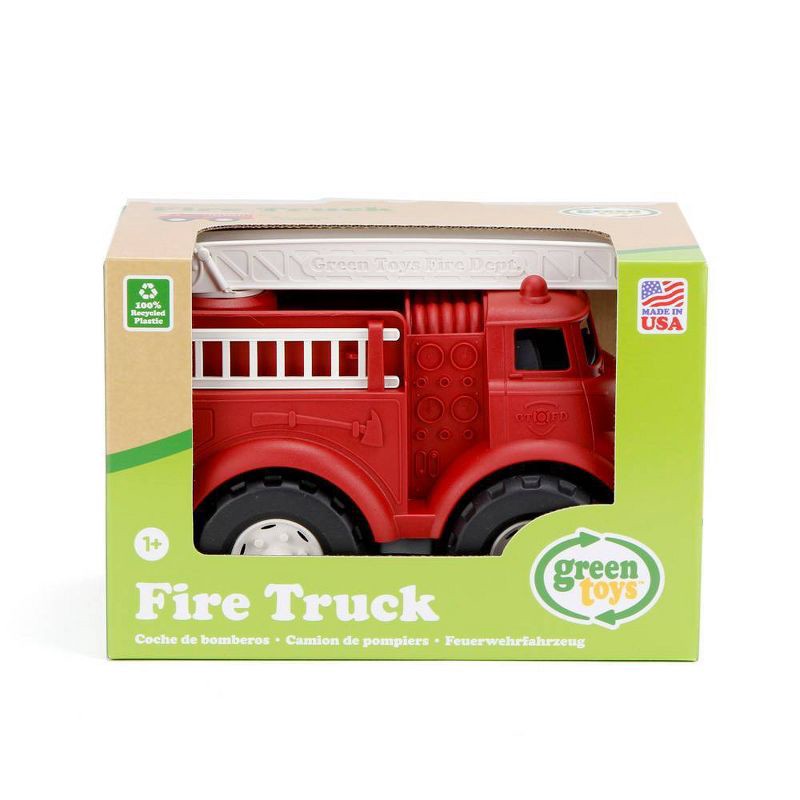 slide 3 of 8, Green Toys Fire Truck, 1 ct