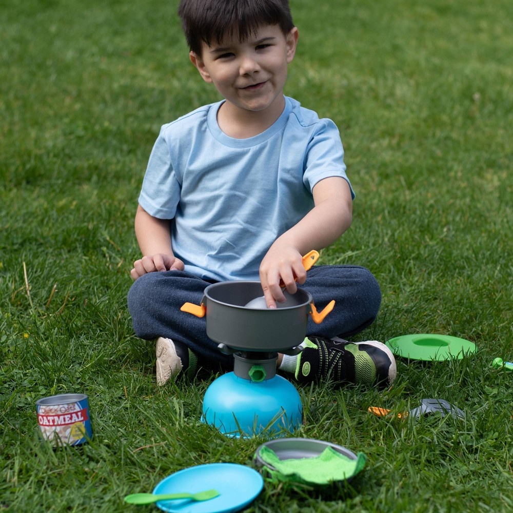 slide 2 of 7, Melissa & Doug Let's Explore Outdoor Cooking Play Set, 1 ct