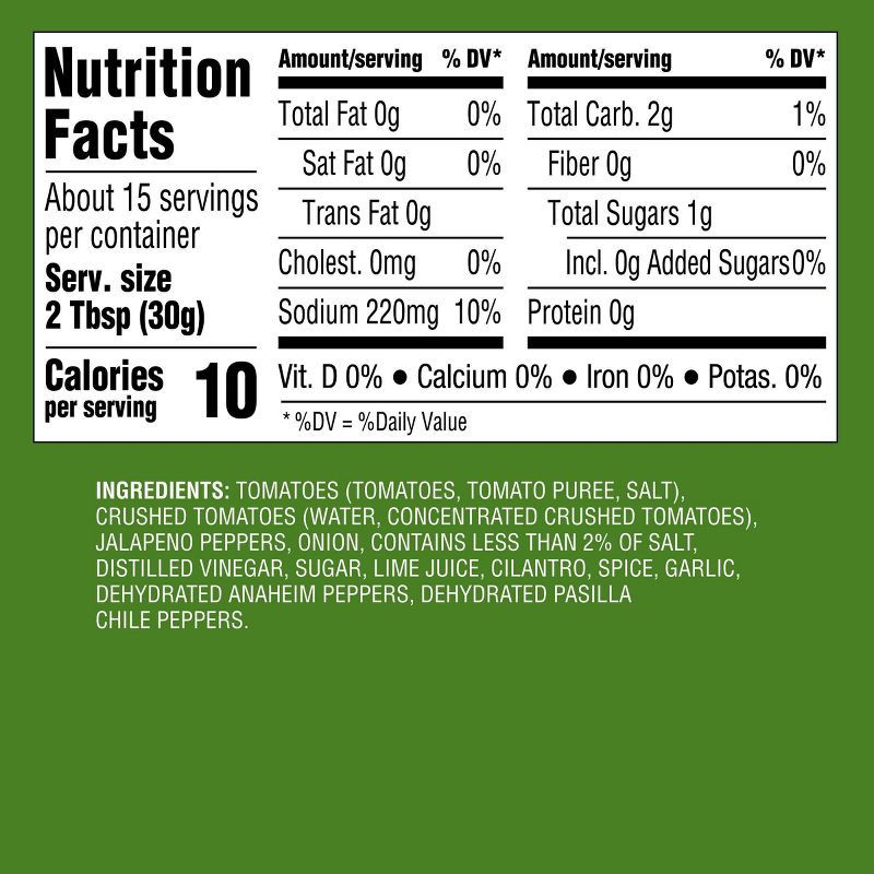 slide 3 of 3, Mild Heat Restaurant Style Salsa - 16oz - Good & Gather™, 16 oz