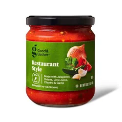 Mild Heat Restaurant Style Salsa - 16oz - Good & Gather™
