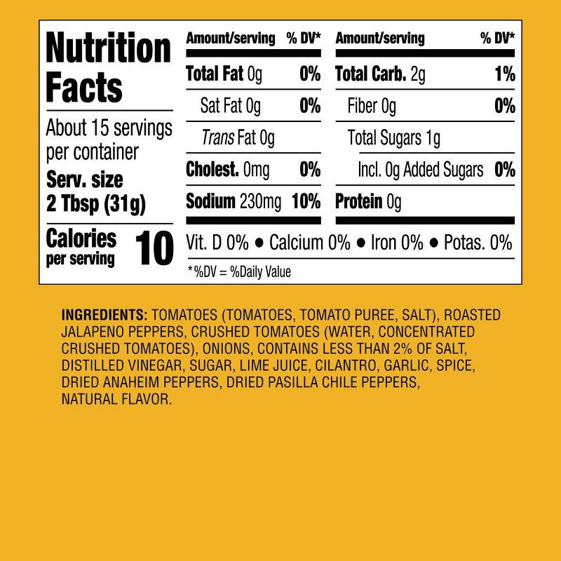 slide 4 of 4, Medium Heat Restaurant Style Salsa - 16oz - Good & Gather™, 16 oz