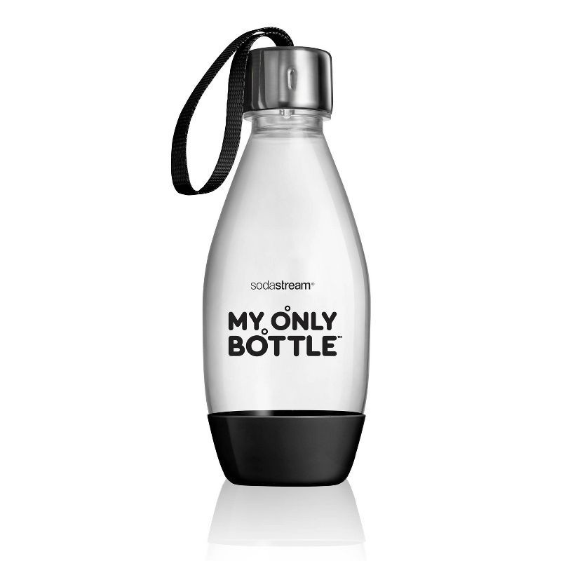 slide 1 of 3, SodaStream 0.5L Portable Drinking Bottle - Black, 1/2 liter