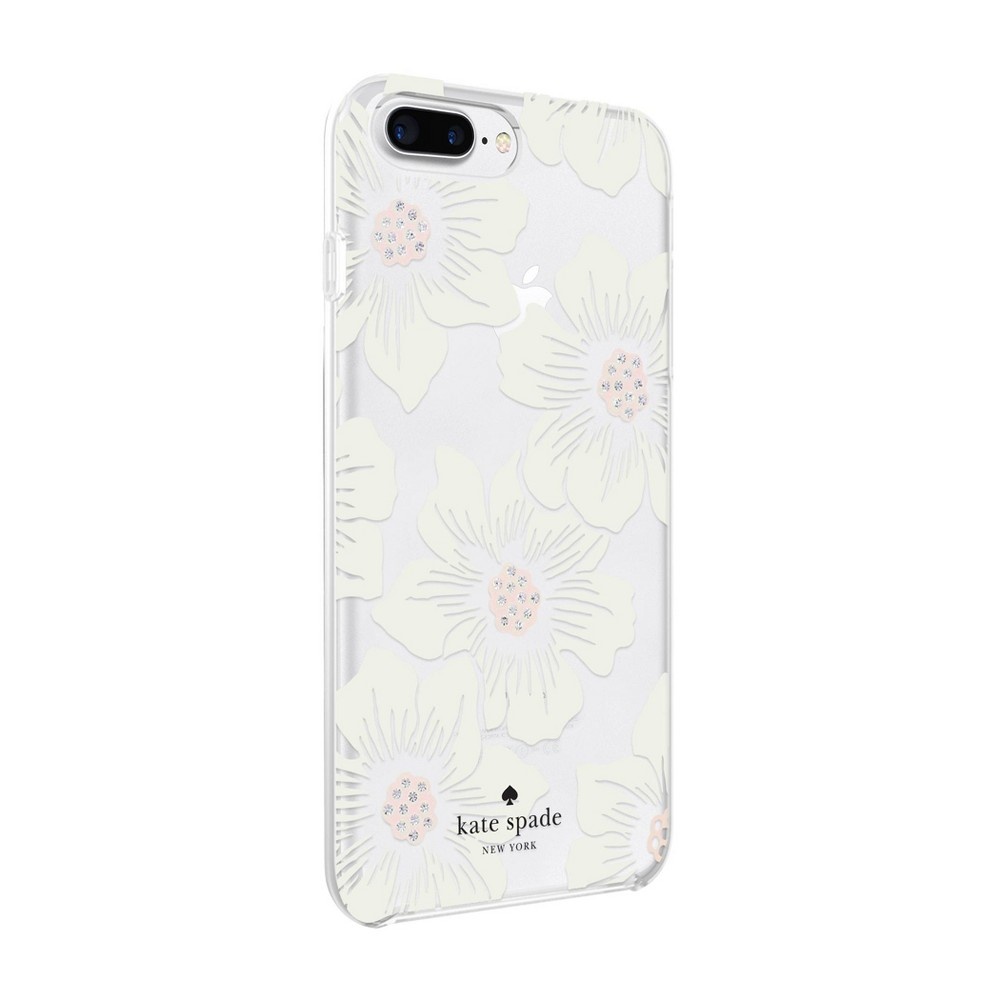 Clear White Floral Phone Case for iPhone 6 Plus, iPhone 6s Plus