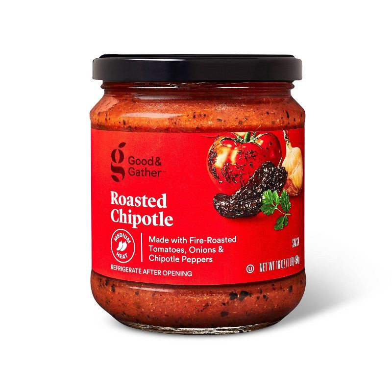 slide 1 of 2, Medium Roasted Chipotle 16oz - Good & Gather™, 16 oz