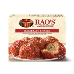 Rao's Made For Home Family Size Frozen Meatballs and Sauce - 24oz