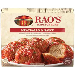Rao's Homemade Rao's Made For Home Meatballs & Sauce Frozen Meal - 24oz