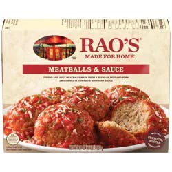 Rao's Homemade Rao's Made For Home Meatballs & Sauce Frozen Meal - 24oz