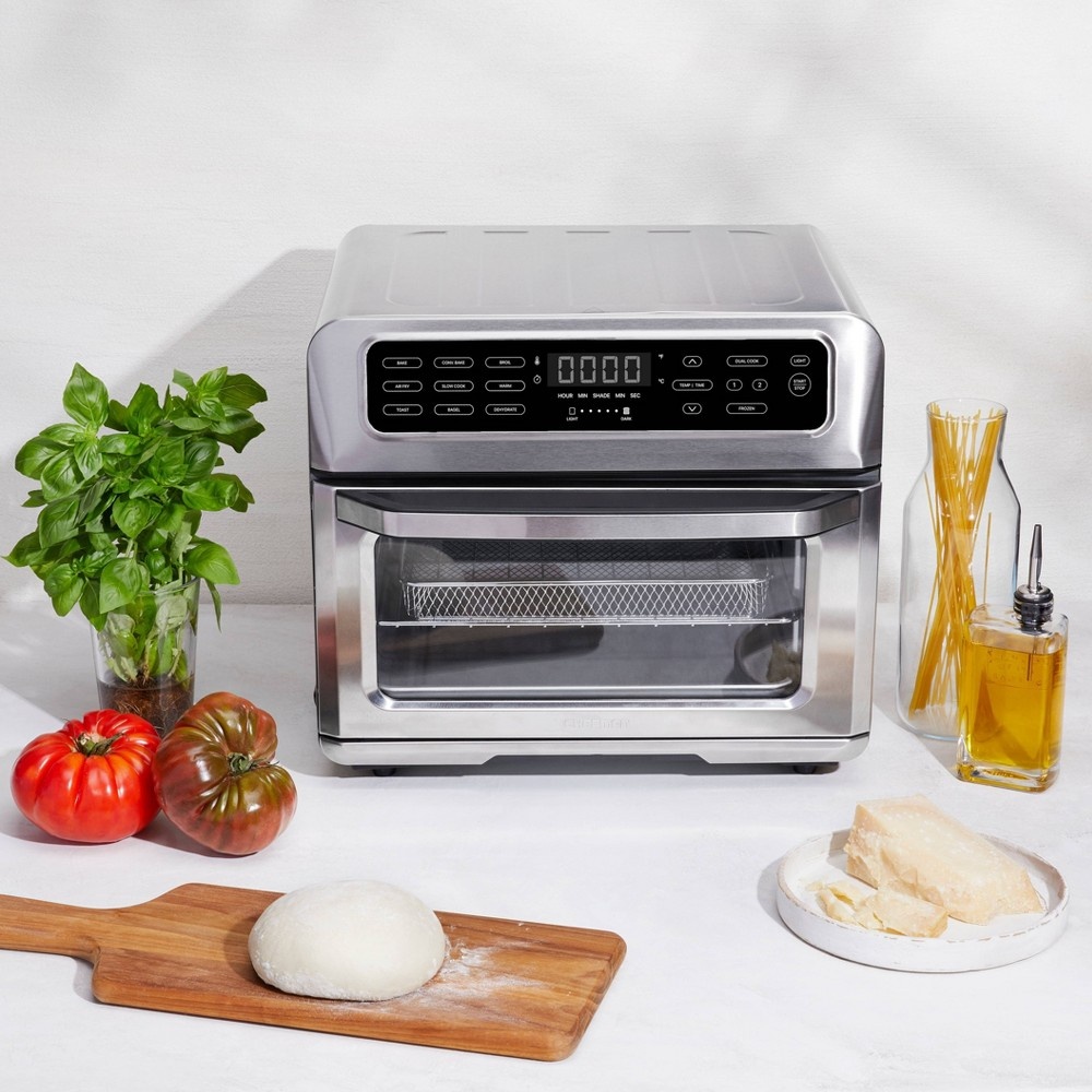 slide 4 of 9, Chefman Toast-Air Air Fryer + Oven - 20 Liters - Stainless Steel, 20 liter