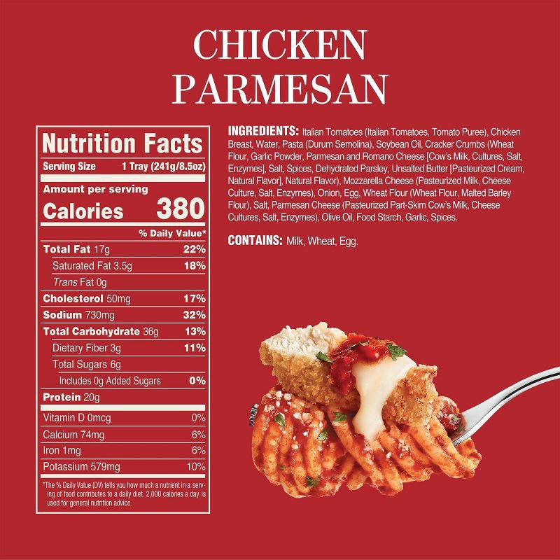 slide 3 of 7, Rao's Made For Home Rao's Frozen Made For Home Chicken Parmesan - 8.5oz, 8.5 oz