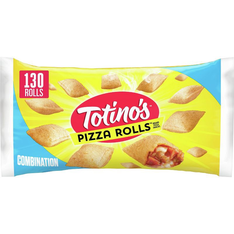 slide 1 of 10, Totino's Frozen Pizza Rolls Combo - 63.5oz/130ct, 63.5 oz, 130 ct