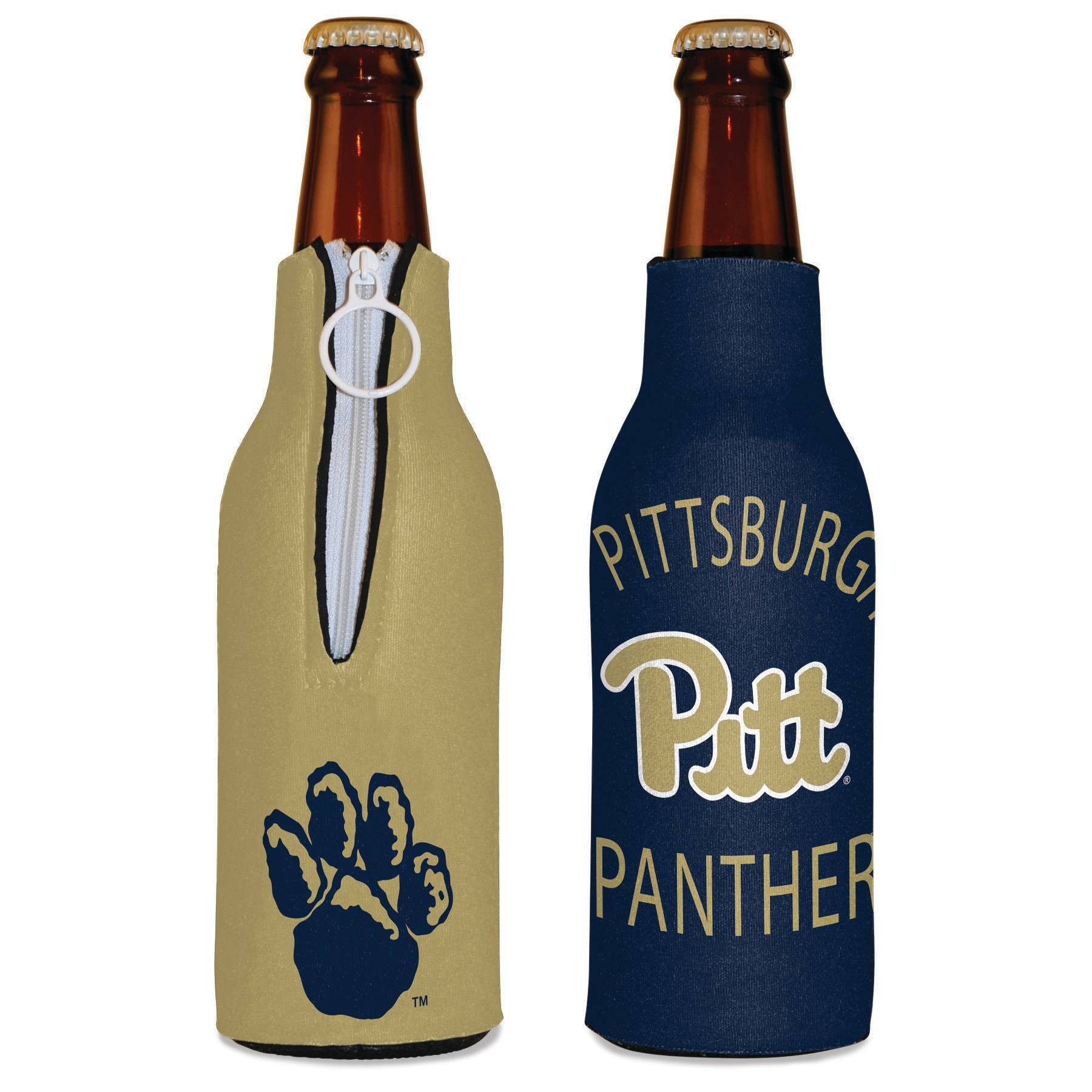 slide 1 of 1, NCAA Pitt Panthers Bottle Cooler, 1 ct