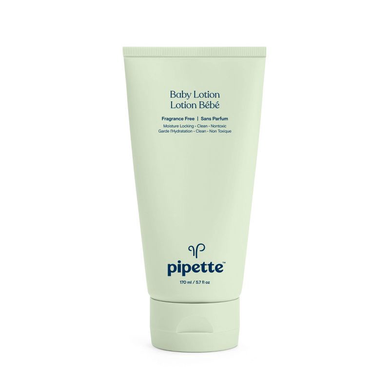 slide 1 of 6, Pipette Baby Lotion Fragrance Free - 5.7 fl oz, 5.7 fl oz