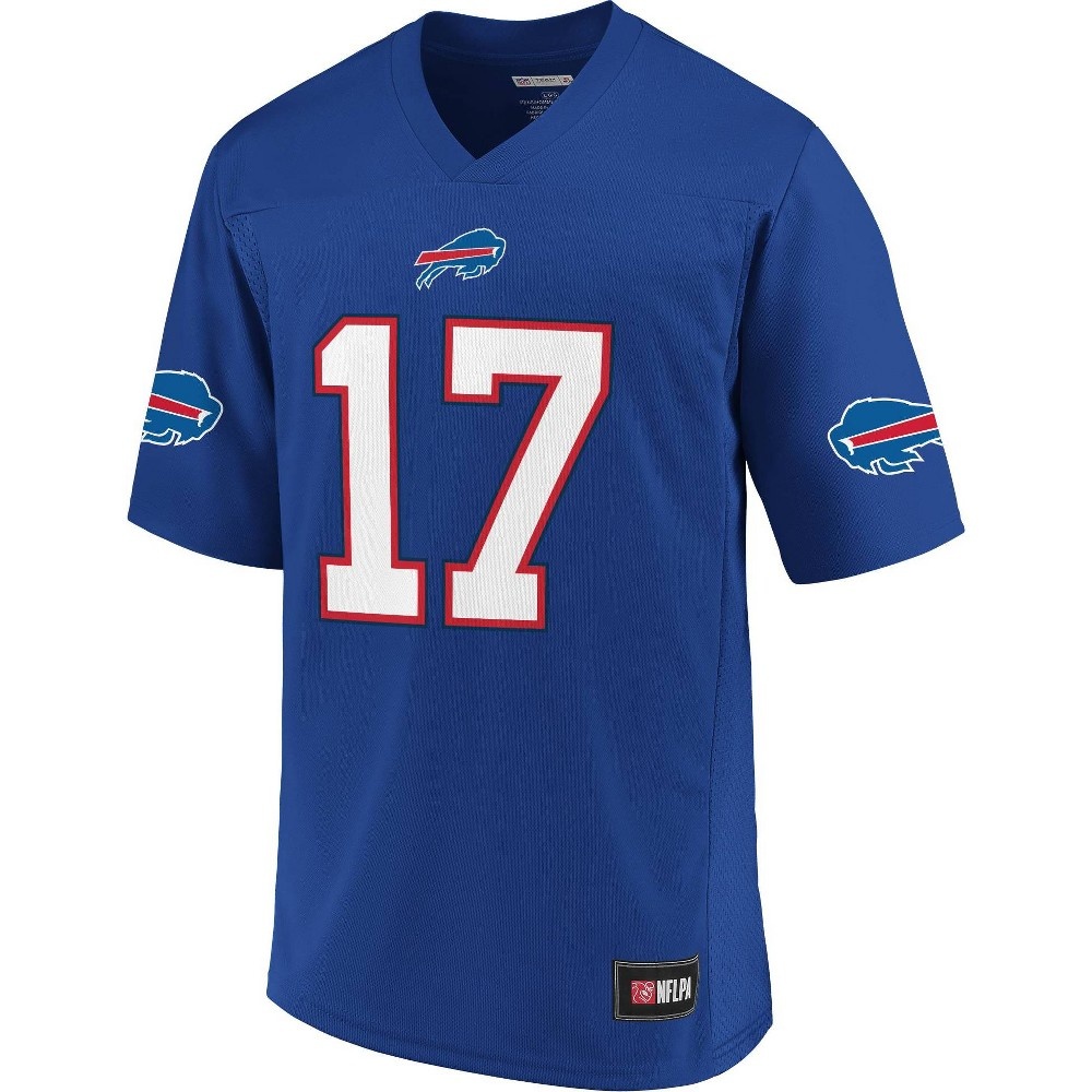 slide 2 of 3, NFL Buffalo Bills Josh Allen Men&#39;s Short Sleeve Jersey - XL, 1 ct