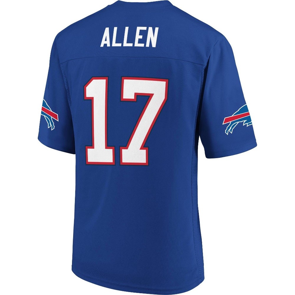 slide 3 of 3, NFL Buffalo Bills Josh Allen Men&#39;s Short Sleeve Jersey - XL, 1 ct