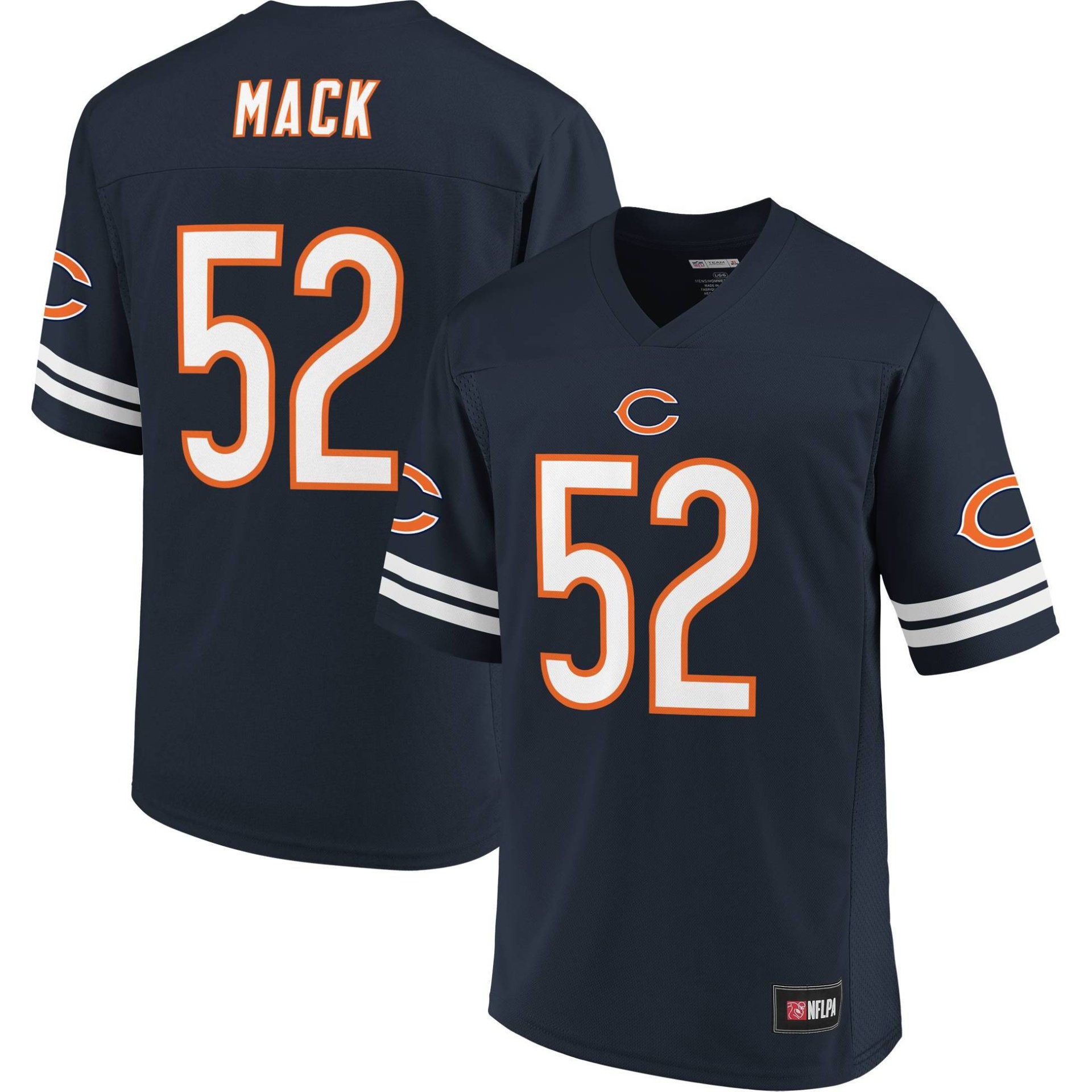 Nfl Football Jersey Chicago Bears Jersey Top Short Sleeve T-shirt