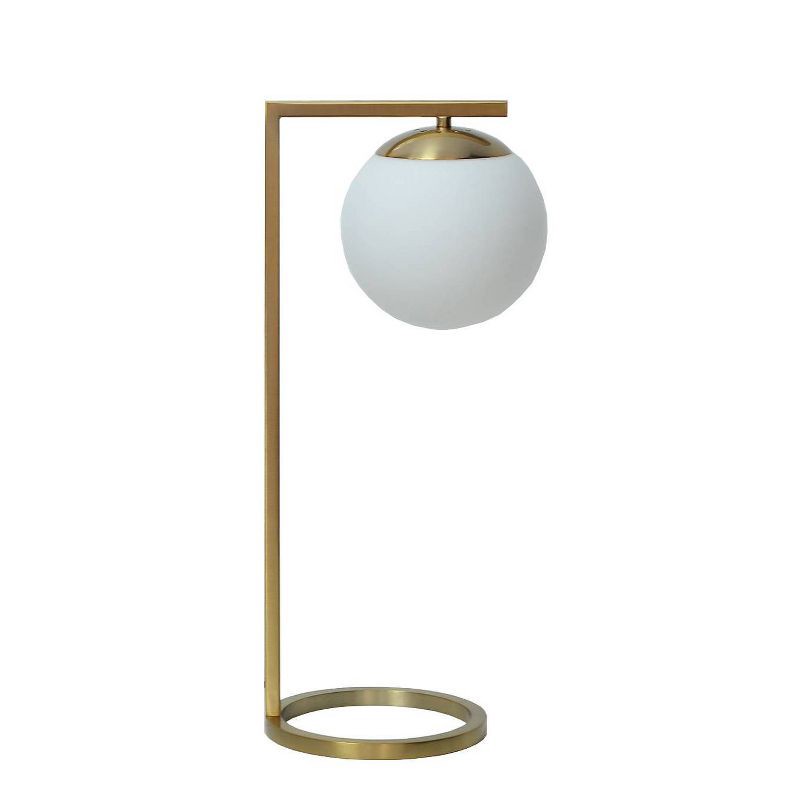 slide 1 of 1, Globe Desk Lamp White - Project 62, 1 ct