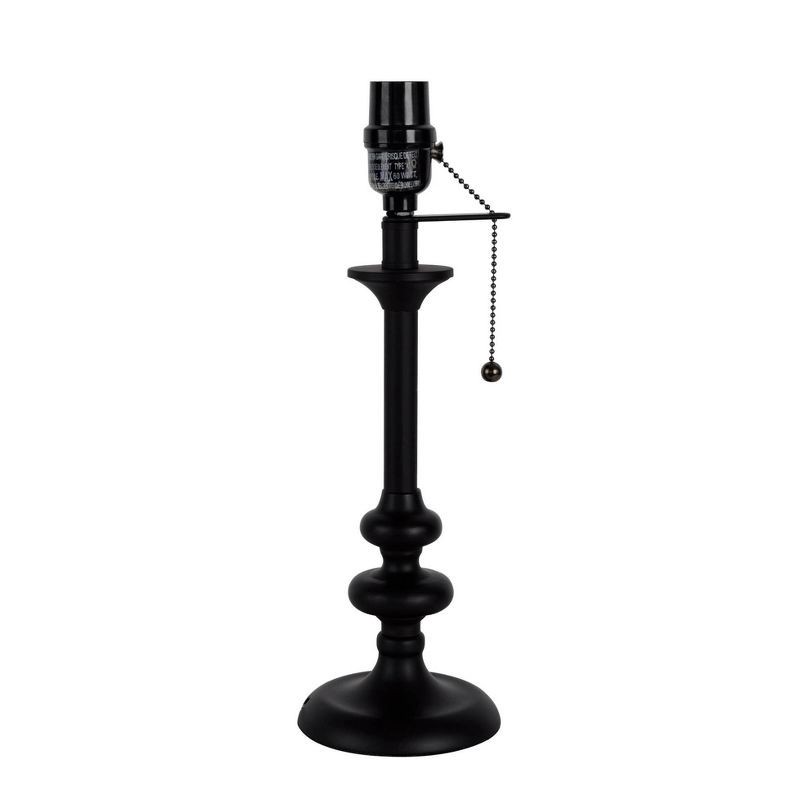 slide 2 of 9, Small Stick Lamp Base Black - Threshold™: ETL Listed, Metal, LED Compatible, 1 ct