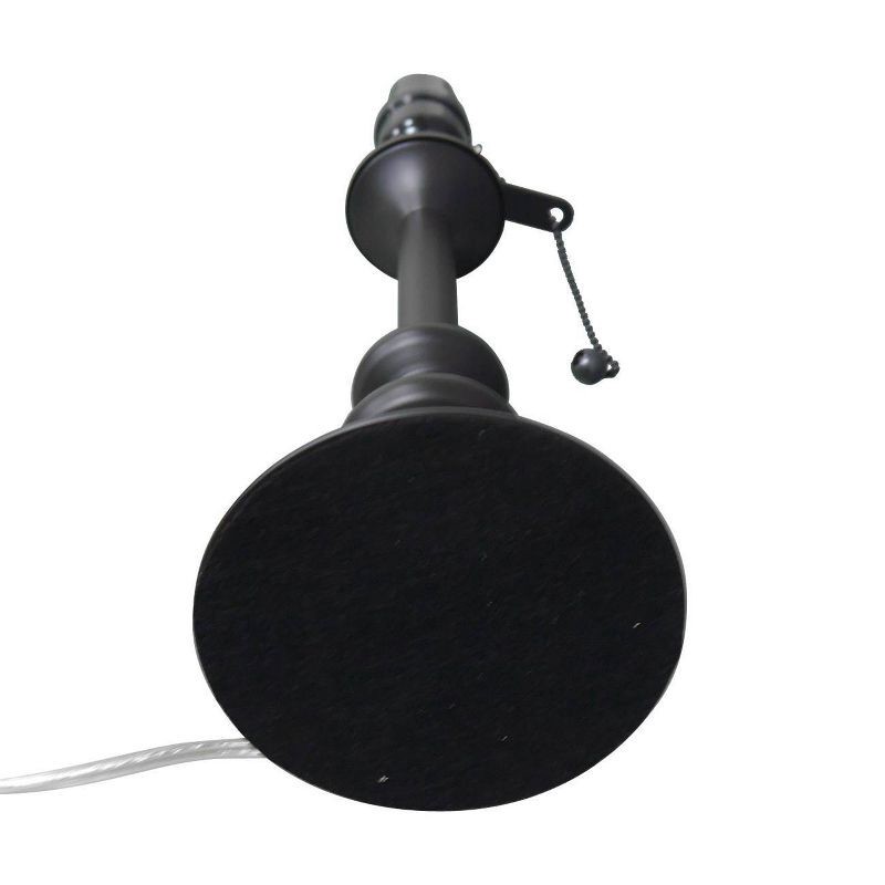 slide 9 of 9, Small Stick Lamp Base Black - Threshold™: ETL Listed, Metal, LED Compatible, 1 ct