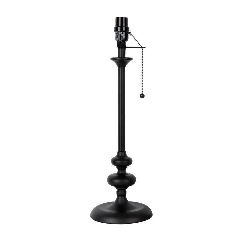 slide 2 of 9, Large Stick Lamp Base Black - Threshold™: ETL Listed, Metal, No Assembly Required, 1 ct
