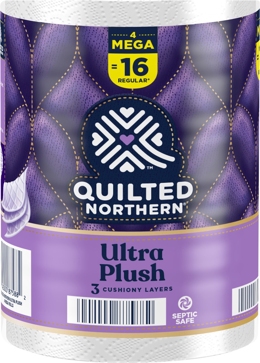slide 5 of 5, Quilted Northern Ultra Plush Toilet Paper, 4 Mega Rolls, 4 ct