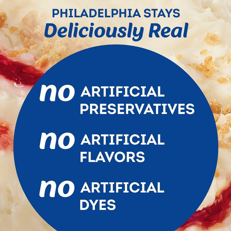 slide 7 of 12, Philadelphia Strawberry Cheesecake Crumble Dessert - 6.6oz/2ct, 6.6 oz, 2 ct