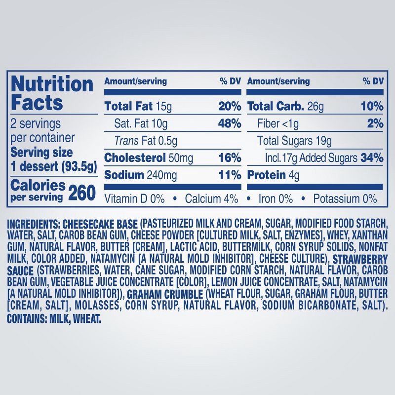 slide 7 of 10, Philadelphia Strawberry Cheesecake Crumble Dessert - 6.6oz/2ct, 6.6 oz, 2 ct