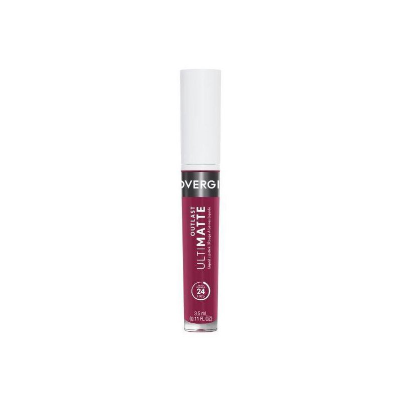 slide 1 of 1, COVERGIRL Outlast UltiMatte Liquid Lipstick - No Wine-ing - 0.11 fl oz, 0.11 fl oz