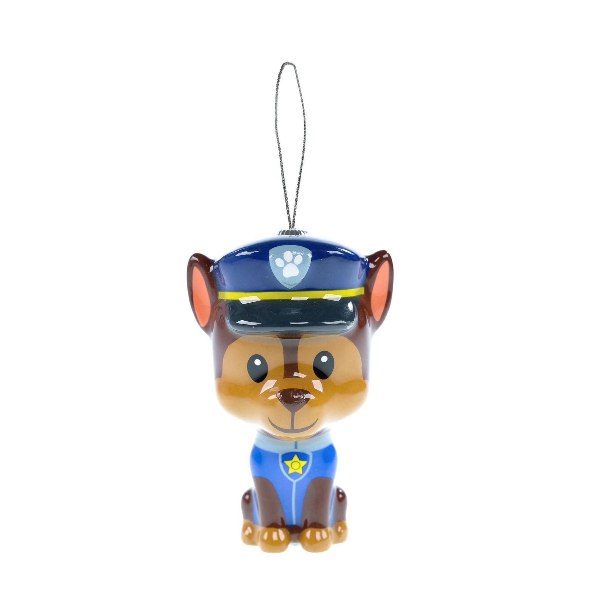 Nickelodeon Paw Patrol Chase Christmas Tree Ornament Decoupage 1 ct