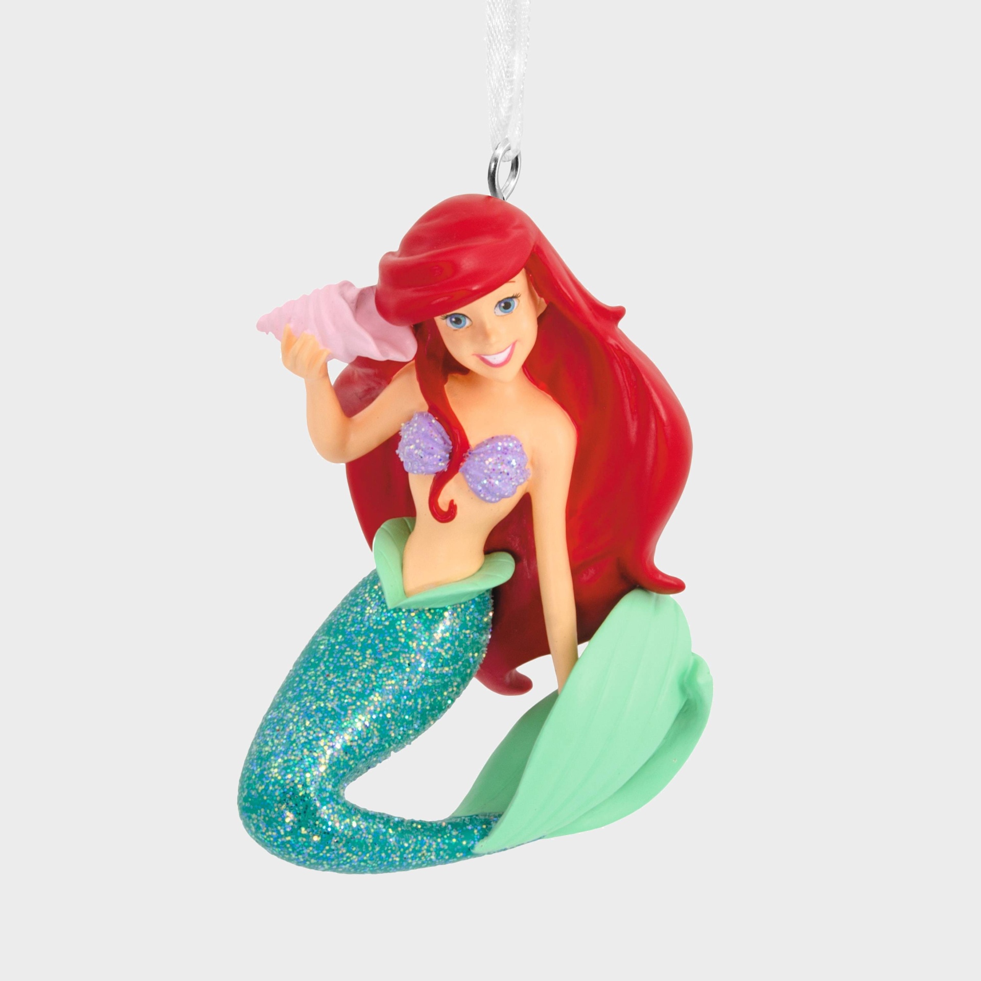 slide 1 of 4, Hallmark Disney Little Mermaid Ariel with Shell Christmas Ornament, 1 ct
