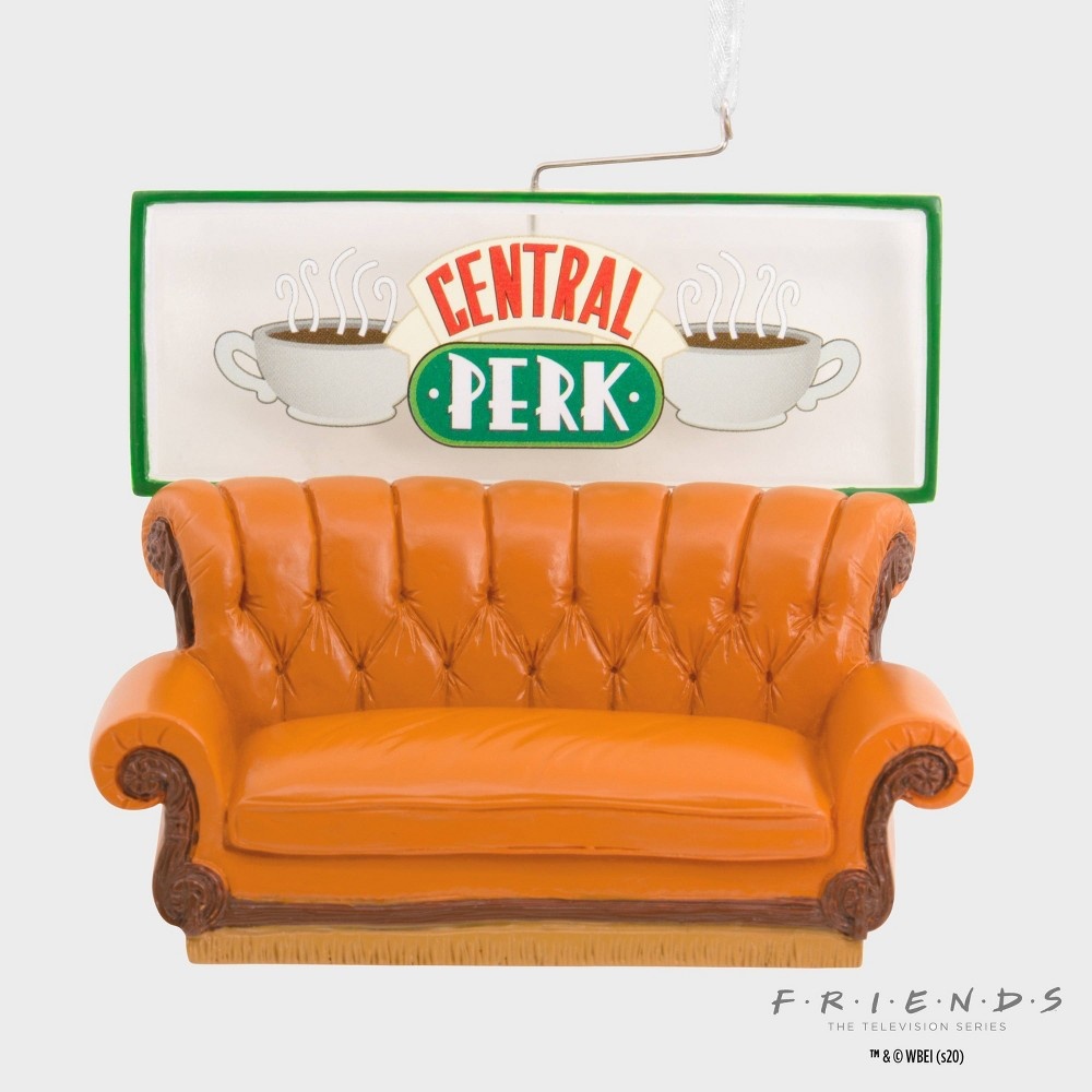 slide 5 of 5, Hallmark Friends Central Perk Couch Christmas Tree Ornament, 1 ct