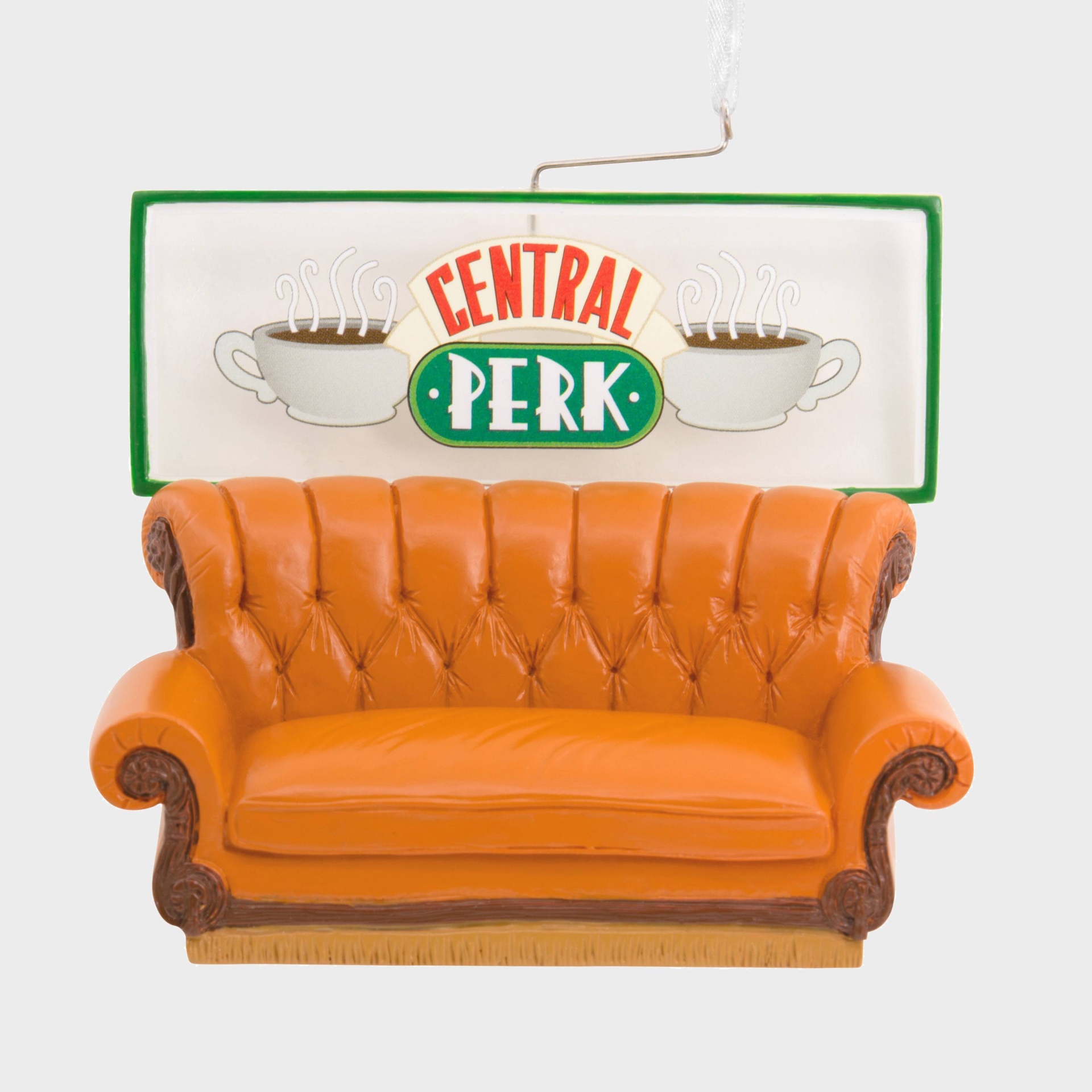 slide 1 of 5, Hallmark Friends Central Perk Couch Christmas Tree Ornament, 1 ct