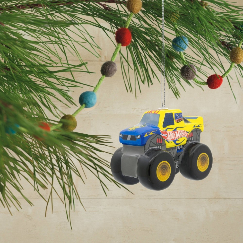 Hallmark Hot Wheels Monster Truck Christmas Tree Ornament 1 ct Shipt