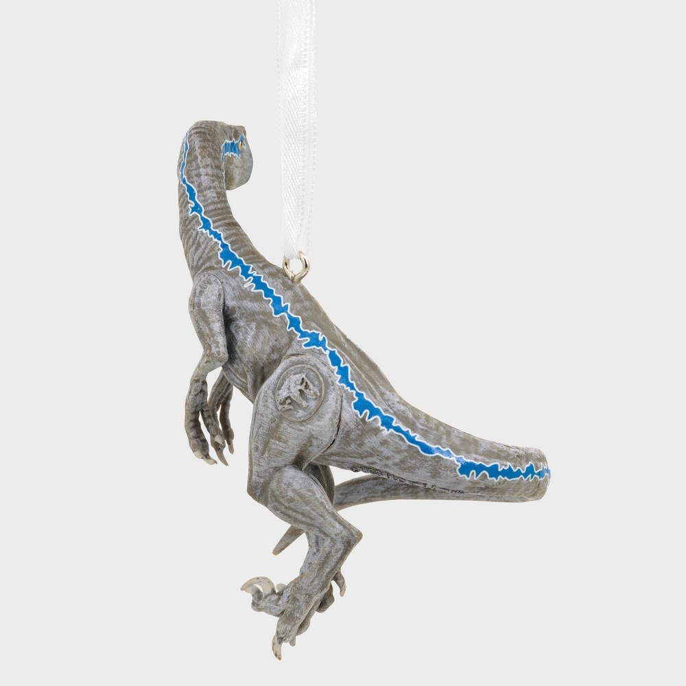 slide 2 of 4, Hallmark Jurassic World Blue the Velociraptor Christmas Tree Ornament, 1 ct
