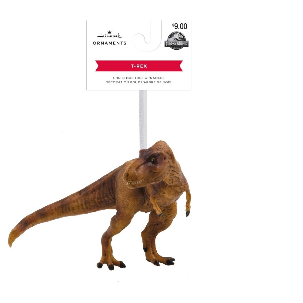 slide 4 of 4, Hallmark Jurassic Park T-Rex Christmas Tree Ornament, 1 ct