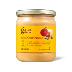 Mild Heat Salsa Con Queso - 15oz - Good & Gather™