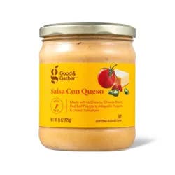 Mild Heat Salsa Con Queso - 15oz - Good & Gather™