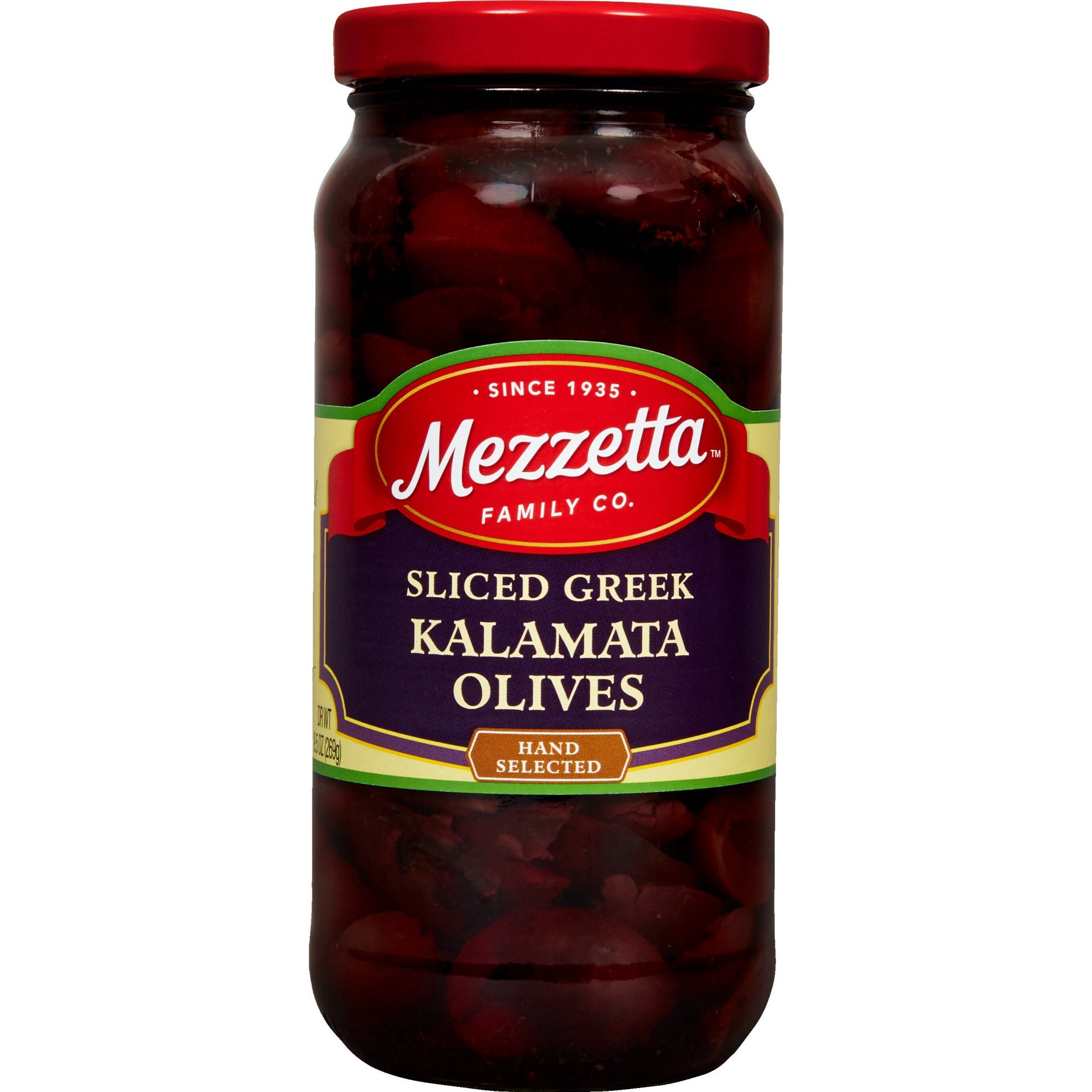 slide 1 of 7, Mezzetta Sliced Greek Kalamata Olives - 9.5oz, 9.5 oz