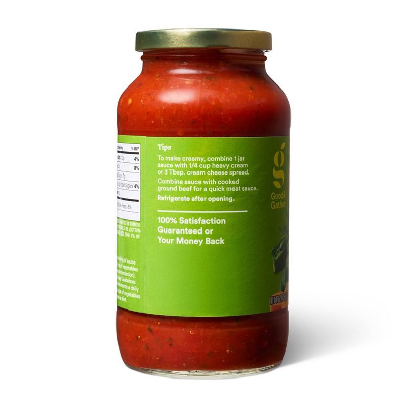 slide 3 of 5, Garden Combo Pasta Sauce - 23.75oz - Good & Gather™, 23.75 oz
