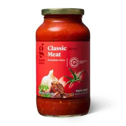 Classic Flavored with Meat Pasta Sauce - 24oz - Good & Gather™