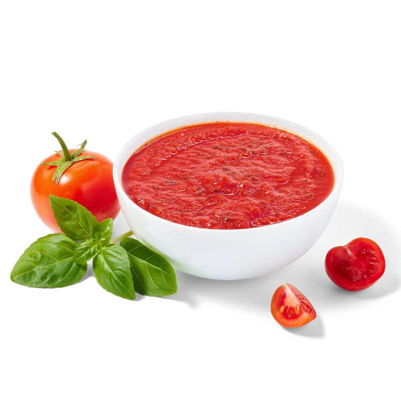 slide 4 of 5, Tomato, Basil & Garlic Pasta Sauce 45oz - Good & Gather™, 45 oz