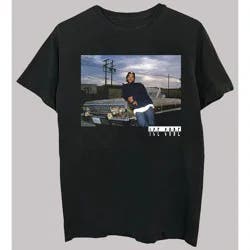 Merch Traffic Men's Ice Cube Short Sleeve Graphic Crewneck T-Shirt - Black L